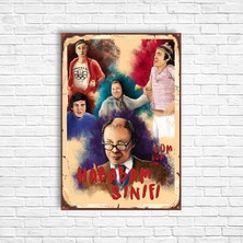 Trend Poster Hababam Sınıfı Retro Ahşap Poster