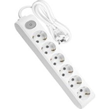 Viko Hepsiburada Viko Multi-Let Altılı Anahtarlı 5 Metre Kablolu Grup Priz