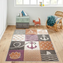 Rovigo Home Dijital Baskı Yıkanabilir Kaymaz Taban Çocuk Halısı RVG4039