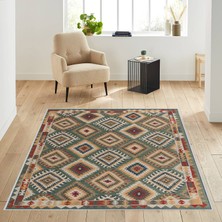 Rovigo Home Dijital Baskı Yıkanabilir Kaymaz Taban Salon Halısı  RVG1713