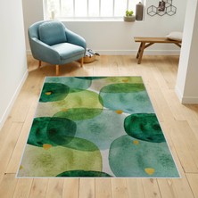 Rovigo Home Dijital Baskı Yıkanabilir Kaymaz Taban Salon Halısı  RVG1752