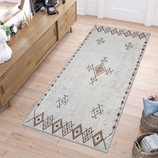 Rovigo Home Dijital Baskı Yıkanabilir Kaymaz Taban Salon Halısı  RVG1796