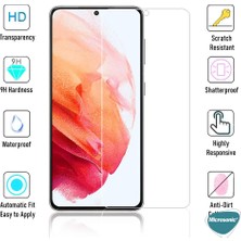 Microsonic Samsung Galaxy A73 5g Tempered Glass Cam Ekran Koruyucu