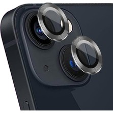 Microsonic Apple iPhone 13 Tekli Kamera Lens Koruma Camı Füme