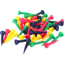 Zwinz 50 Adet Karışık Renkler Plastik Mezun Golf Tees 40MM Golfçü Aksesuarları Lot (Yurt Dışından)