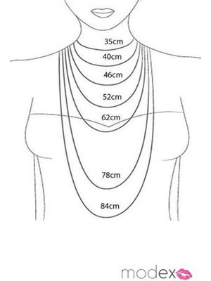 Modex Halka Detaylı Püskül Kolye