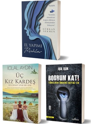 El Yapımı Ruhlar - Üç Kız Kardeş - Bodrum Katı 3 Kitap Set