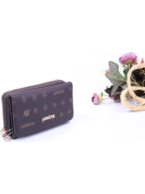 Armine C 12 Kadın Baskılı Cüzdan & El Çantası