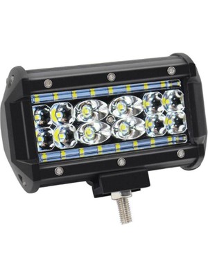 Knmaster Hügel 84W Bar Tipi LED Sis Farı Tekli Kırmızı Mavi