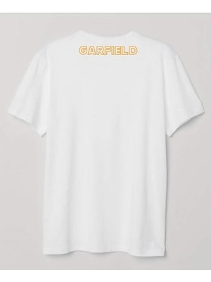 Finezza Garfield Baskılı Pamuk Beyaz T-Shirt L Beden - 970