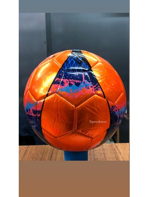 Toprock Parlak Dikişli Futbol Topu 5 Numara + Şişirme Pompası Hediyeli