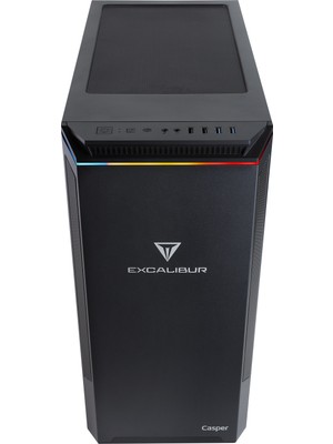 Casper Excalibur E60H.114F-BVK0X-0FC Intel Core i5 11400F 16GB 500GB SSD GTX1660Ti Freedos Masaüstü Bilgisayar