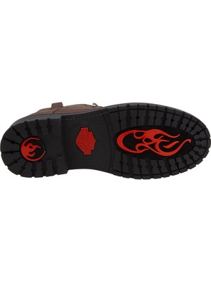 Harley Davidson Adam Brown Kahve Erkek Deri Bot