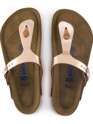 Birkenstock Gizeh 1005048 Soft Yumuşak Taban-Metalic Copper