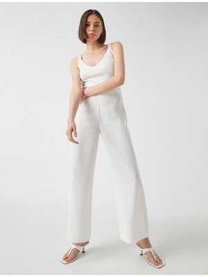 Koton Kadın İspanyol Paça Pantolon