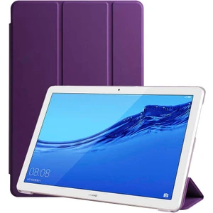 Huawei Mediapad T3 10 Kılıf Pu Deri Smart Standlı Case