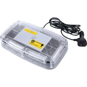 Çakarlı Tepe Lambası Mıknatıslı Kırmızı-Kırmızı 24W 12-24V / LAIK532