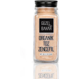 Güzel Gıda Organik Toz Zencefil
