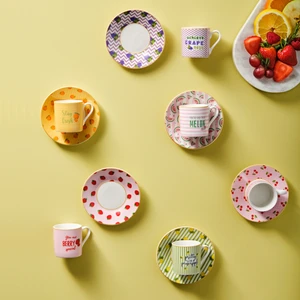 Fruitee 6 Kişilik Kahve Fincan Takımı 90 ml