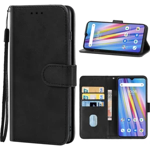Umidigi A11S (Kırmızı) Için Deri Telefon Kılıfı(Yurt Dışından)