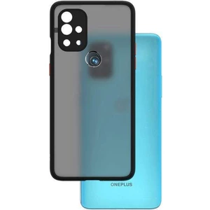 Oneplus Nord N10 London Serisi Darbeye Dayanıklı Kılıf - Buzlu Siyah