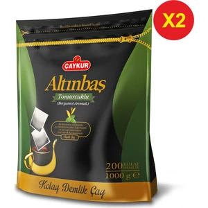 Altınbaş Tomurcuklu Demlik Poşet Çay 5 gr 200'LÜ 2 Paket 400 Adet