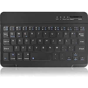 Tcl Tab 10 Uyumlu Bluetooth Tablet Klavyesi Mini Slim Şarjlı Kablosuz Klavye
