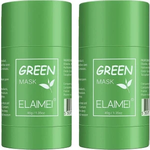 Proffessional Green Tea Cleanser Solid Mask Stick 40 gr X2