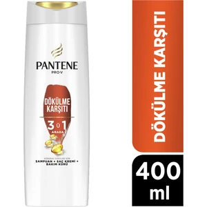 3'ü 1 Arada Şampuan; Saç Bakım Kremi; Bakım Kürü 400 ml