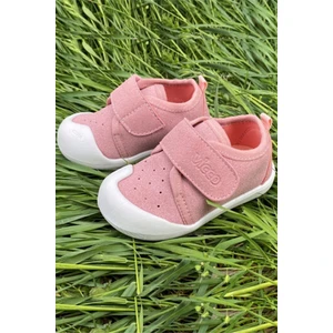 Anka Kız / Erkek Çocuk  Pudra Ilk Adım Bebe Patik Panduf  Günlük Spor Ayakkabı 950.E19K.233