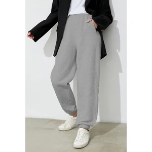 Kadın Gri Comfort Fit Eşofman Altı MG1353