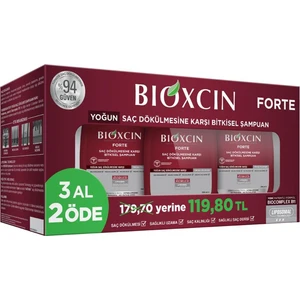 Forte Şampuan Tüm Saç Tipleri Için 3X300ML 3 Al 2 Öde