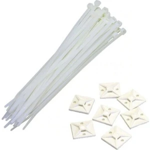 LIVOLO Gwest 28X28 mm Yapışkanlı Kroşe Kelepçe Seti ...20 Li Paket
