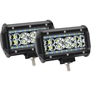 Hügel 84W Bar Tipi LED Sis Farı Takım Kırmızı Mavi