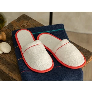 English Home Colourful Pamuk Biyeli Banyo Terliği 36-40 Kiremit