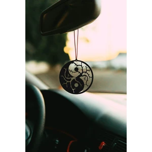 Araba Süsü Metal Ying Yang Denge Dikiz Aynası Süsü Hediyelik