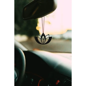 Araba Süsü Metal Lotus Yaprağı Dikiz Aynası Süsü Hediyelik