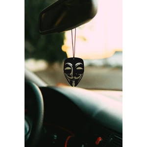 Araba Süsü Metal V Maskesi Dikiz Aynası Süsü Hediyelik