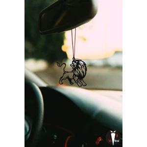 Araba Süsü Metal Aslan Dikiz Aynası Süsü Hediyelik