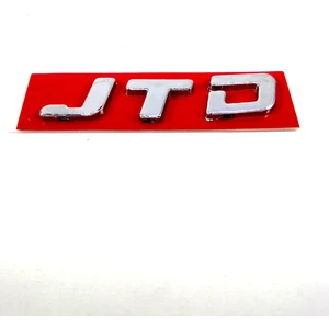 Behin Dizayn FIAT Doblo JTD Bagaj Yazısı 60mm-13mm