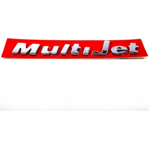 Behin Dizayn FIAT Doblo Albea Palio MultiJet Bagaj Yazısı Nikelaj