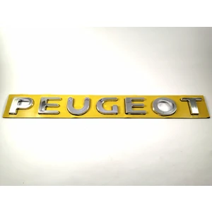 Behin Dizayn PEUGEOT UYUMLU 307 Bagaj Yazısı Büyük 255mm-25mm