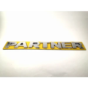 Behin Dizayn PEUGEOT UYUMLU Partner Bagaj Yazısı 215mm-25mm