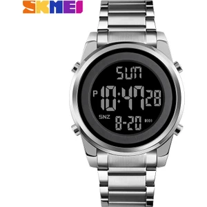 Erkek Saatleri Moda LED Erkekler Dijital Bilek Izle Geri Sayım Alarm Saati(Yurt Dışından)