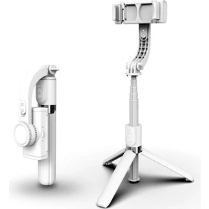 Leyan Creation Cep Telefonu Kamerası Kablosuz Bluetooth Selfie Çubuğu Tripod Sarsıntı Önleyici Elde Taşınabilir Denge Sabitleyici (Yurt Dışından)