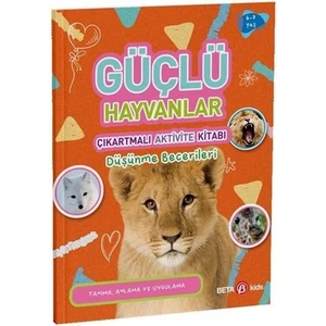 Güçlü Hayvanlar - Çıkartmalı Aktivite Kitabı