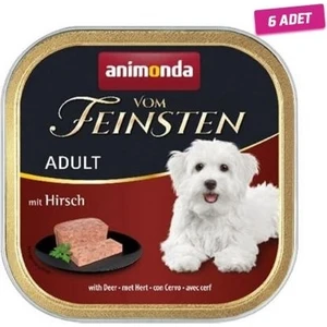 6 Adet - Animonda Vom Feinsten Geyik Etli Yetişkin Köpek Konservesi 150 gr