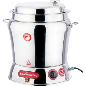 Silverinox Elektrikli 13 Litre Çorba Potu - Çorba Kazanı