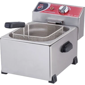 Silverinox Endüstriyel Tekli 5 Litre Elektrikli Fritöz