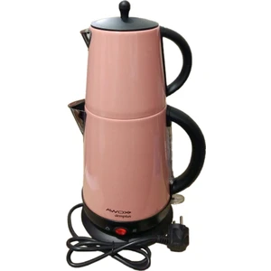 Demplus Çelik Çay Makinesi Pembe